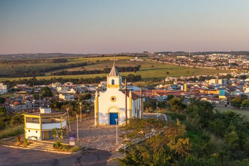 Capela São João Batista situada no Morro São João - também denominado Morrinho - Colina dos Poetas ou Mor
