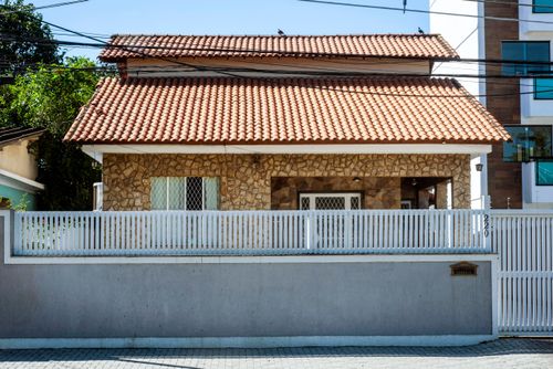 Fachada de moradia do bairro Campo Grande