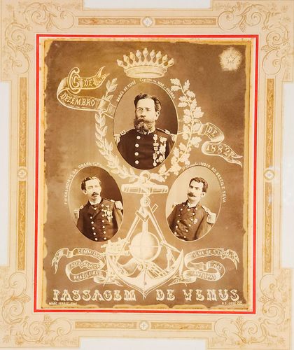 Comissão Astronômica Brasileira : Passagem de Vênus - 1882 por Marc Ferrez - Coleção Thereza Christina Ma