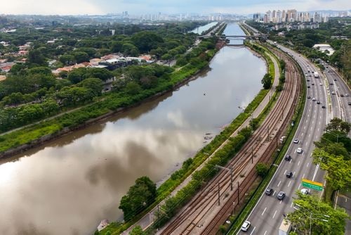 rio pinheiros | Pulsar Imagens | Banco imagens do Brasil