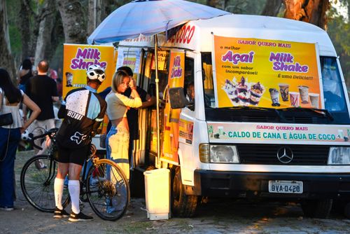 Food truck no Parque Municipal Roberto Burle Marx - bairro Santana