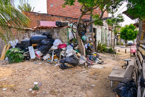 Descarte irregular de lixo