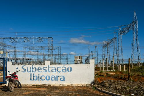 Subestação Ibicoara operada pela Chesf - Companhia Hidro Elétrica do São Francisco
