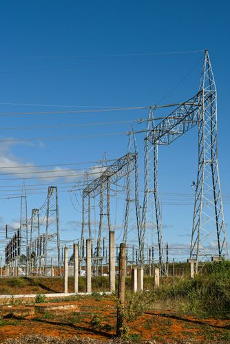 Subestação Ibicoara operada pela Chesf - Companhia Hidro Elétrica do São Francisco